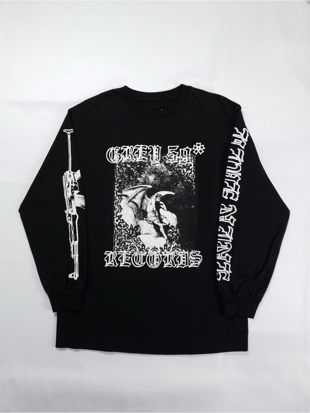 G59 Suicideboys Icarus Long Sleeve Shirt Black Arch Enemy Tee Size Medium